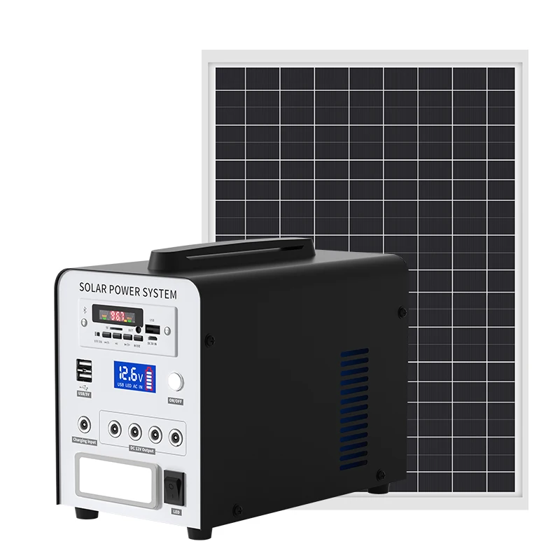 Yida New Style Solar Battery 12.8V 230.4Wh 18Ah Usb Port 220V 18V Solar Charging With Solar Energy System AC Charging port
