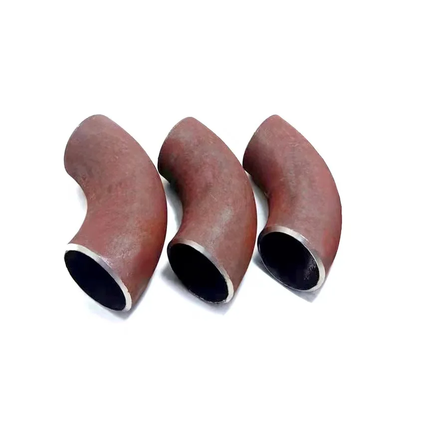 ASTM A234 Butt Weld Long Radius Elbow 45 90 180 Degree carbon Steel large diameter butt welding elbow