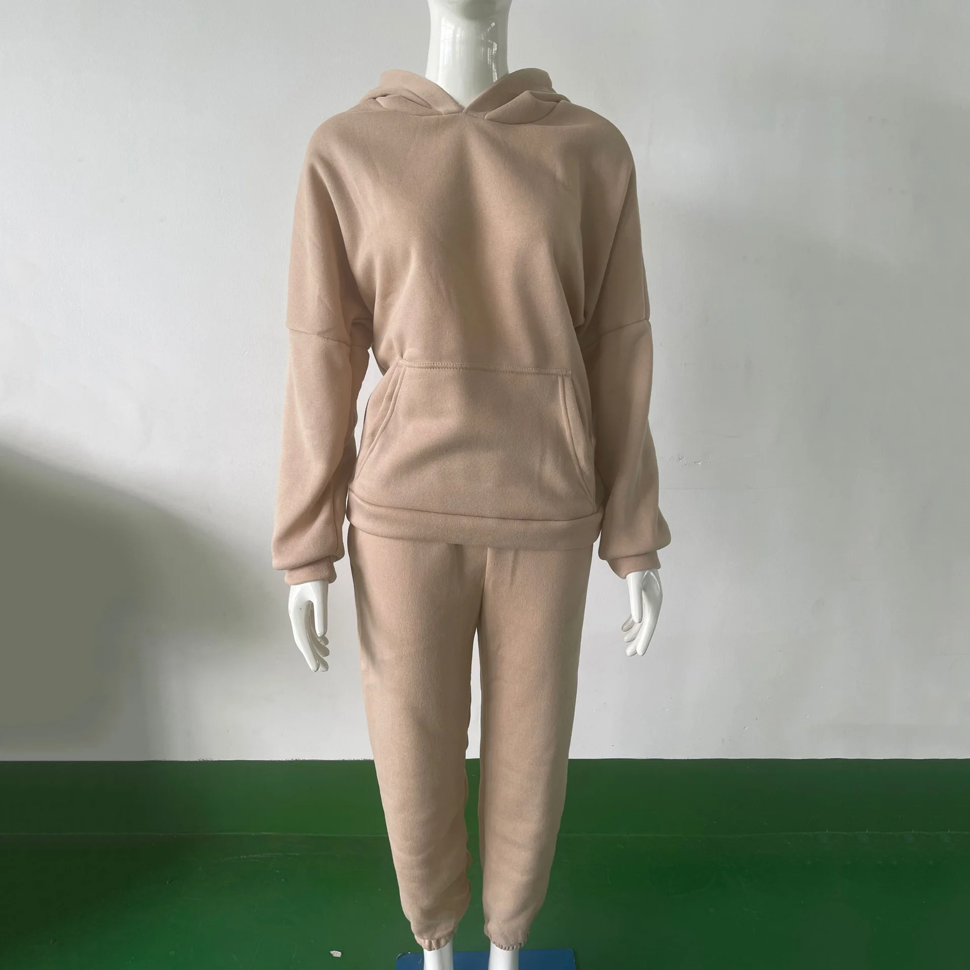 Женский спортивный костюм с длинным рукавом, комплект из 2 предметов, кофта и штаны для бега на осень и зиму, 2022