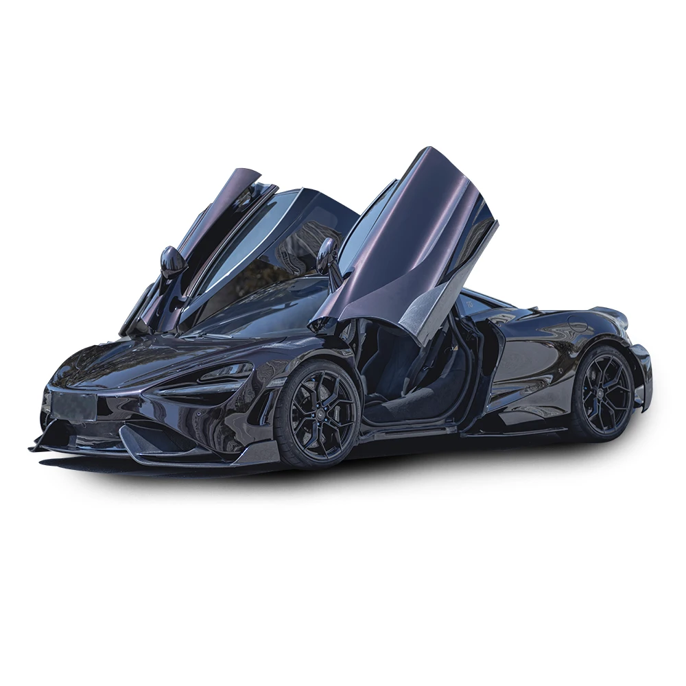 Лидер продаж комплект для Mclaren 720s обновление до 765LT бампер боковая юбка капюшон и выхлопная труба