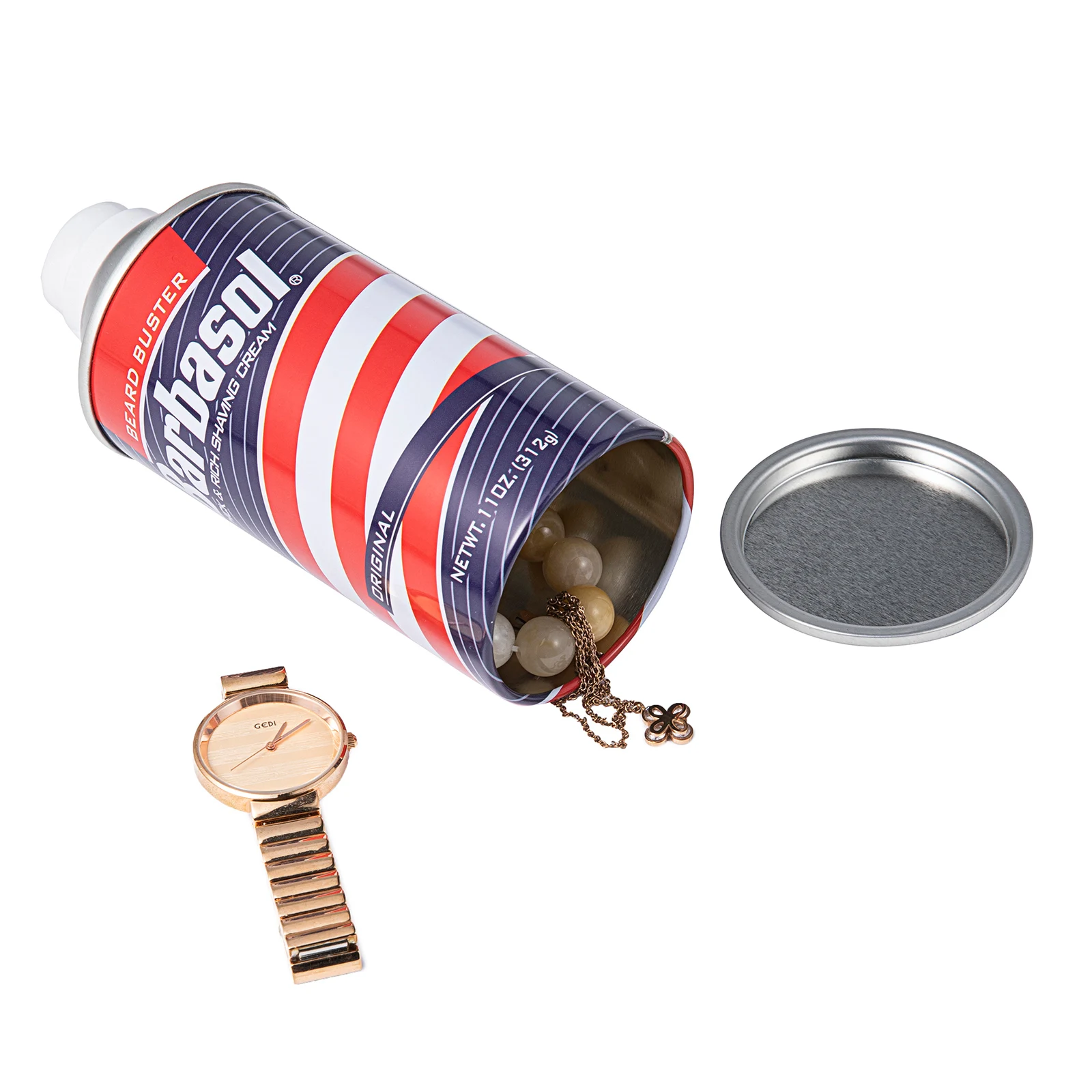 Diversion Safe Barbasol Shaving Cream Stash Hidden Can