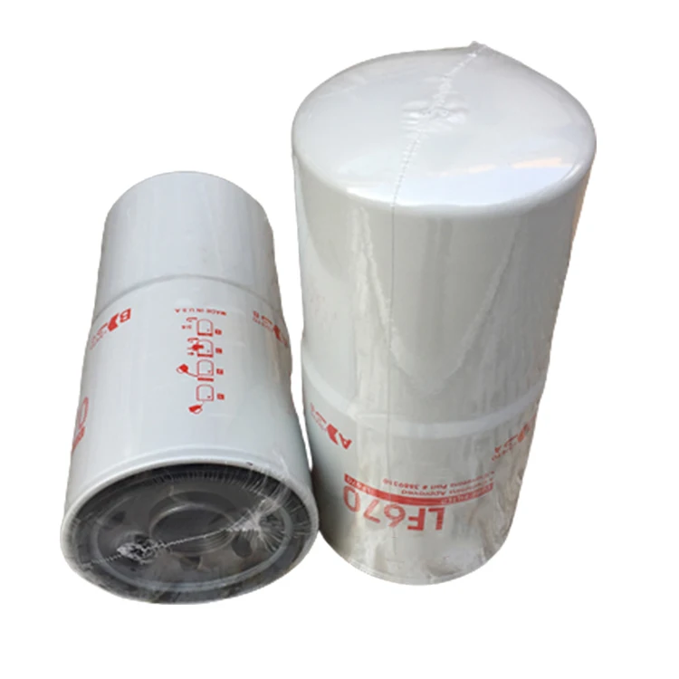 HongRun Heavy Truck Oil Filter LF670 used for Fleetguard