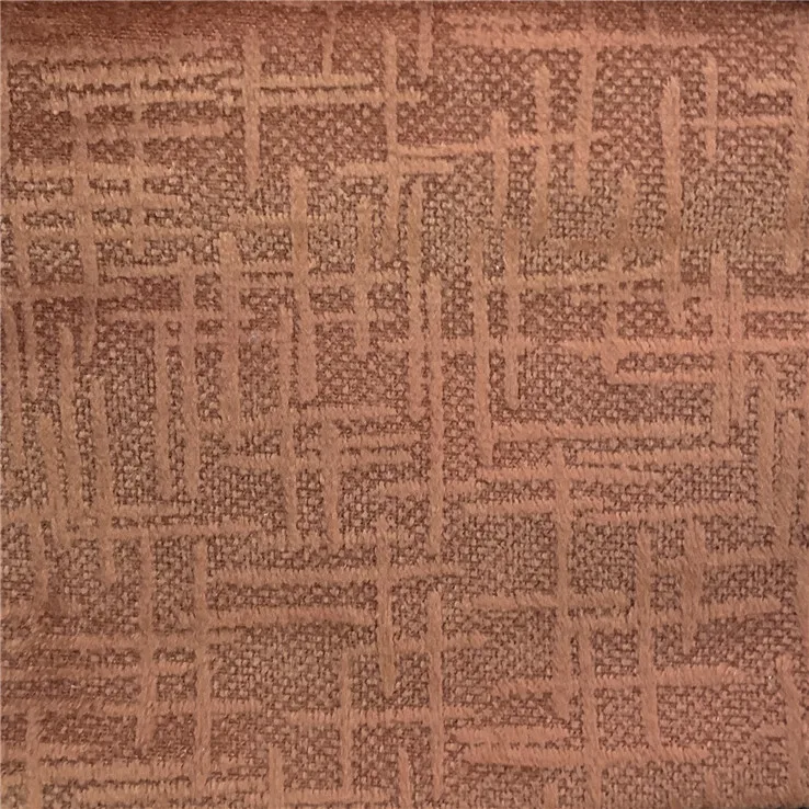 High quality zhejiang home textile burnout 100% polyester velvet sofa fabrics