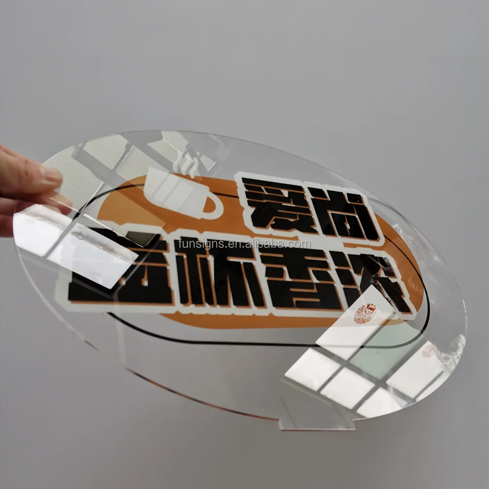 Transparent Acrylic Board UV Printing Customized Plexiglass Acrylic Screen Acrylic Board