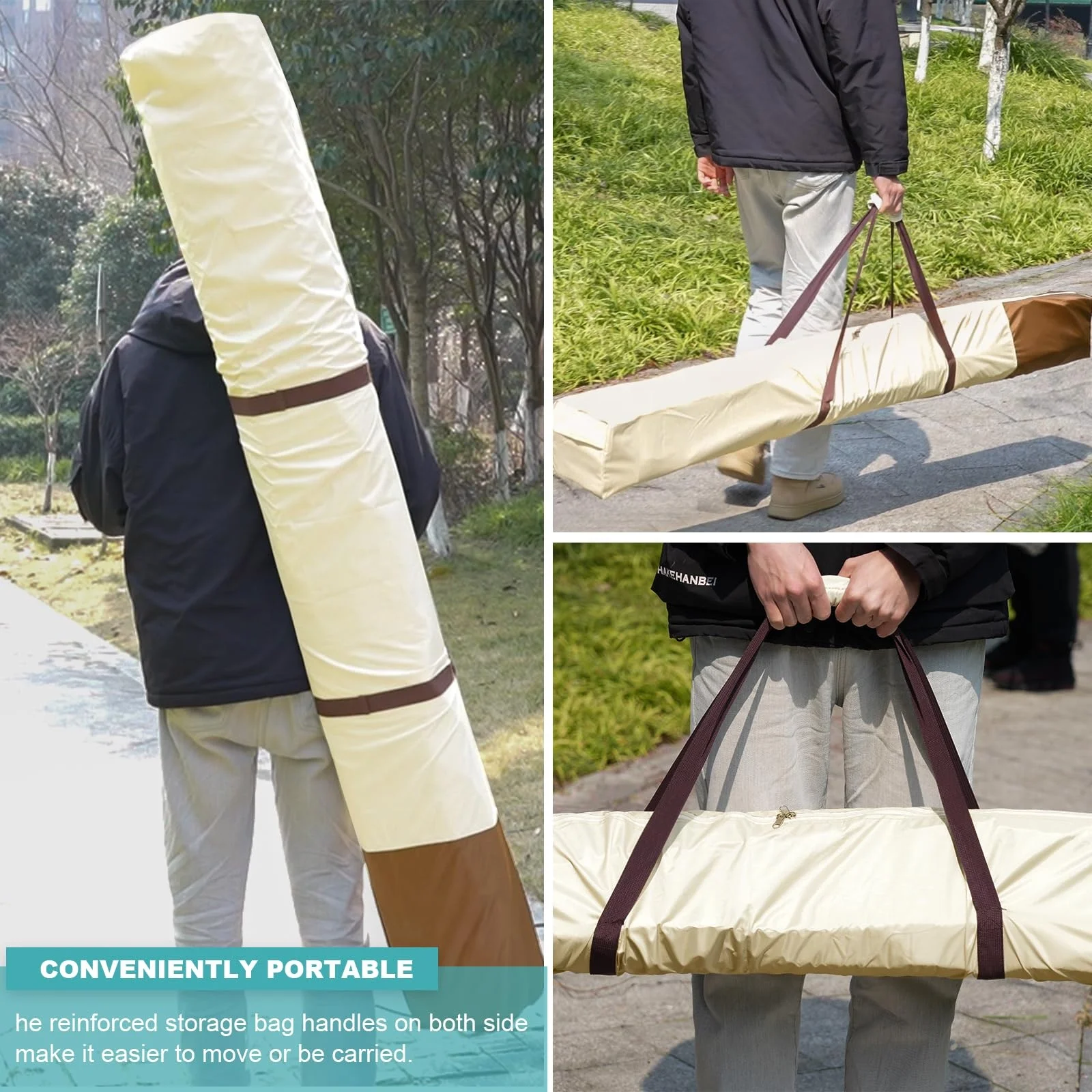 YA SHINE Portable outdoor Oversized Patio Hammock bag 67 Inch umbrella carry bags beach Umbrella Storage Bag