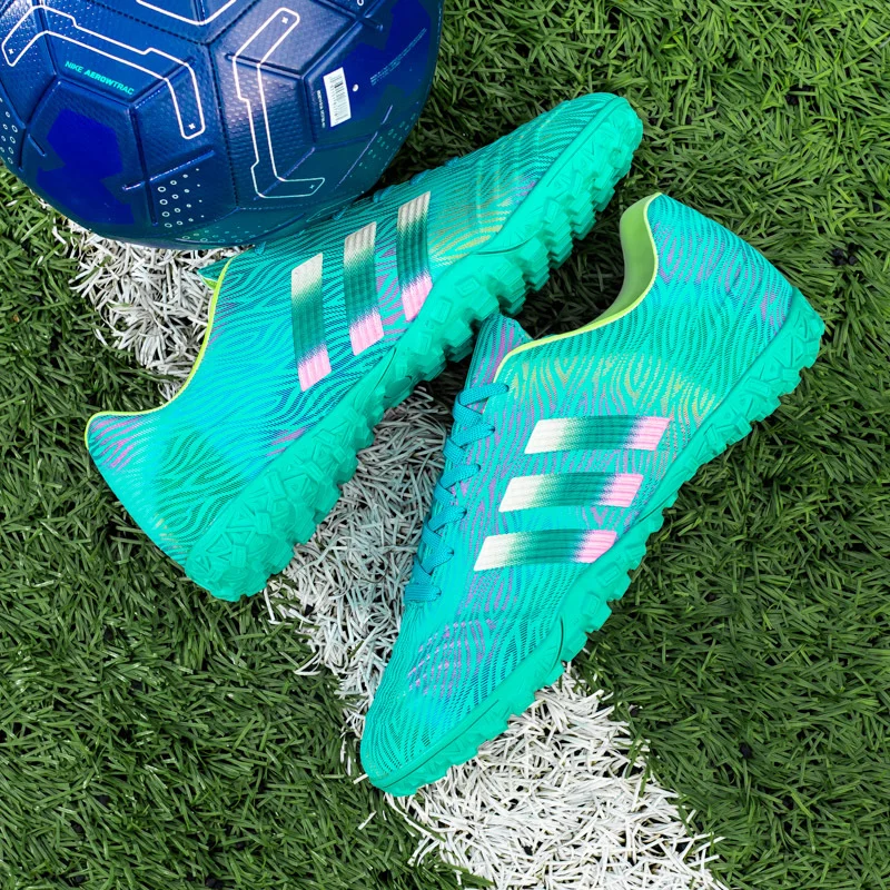 New Arrivals Training Football Shoes Low Ankle Spike Soccer Shoes High Quality Turf Mixing colors football Cleats Shoes