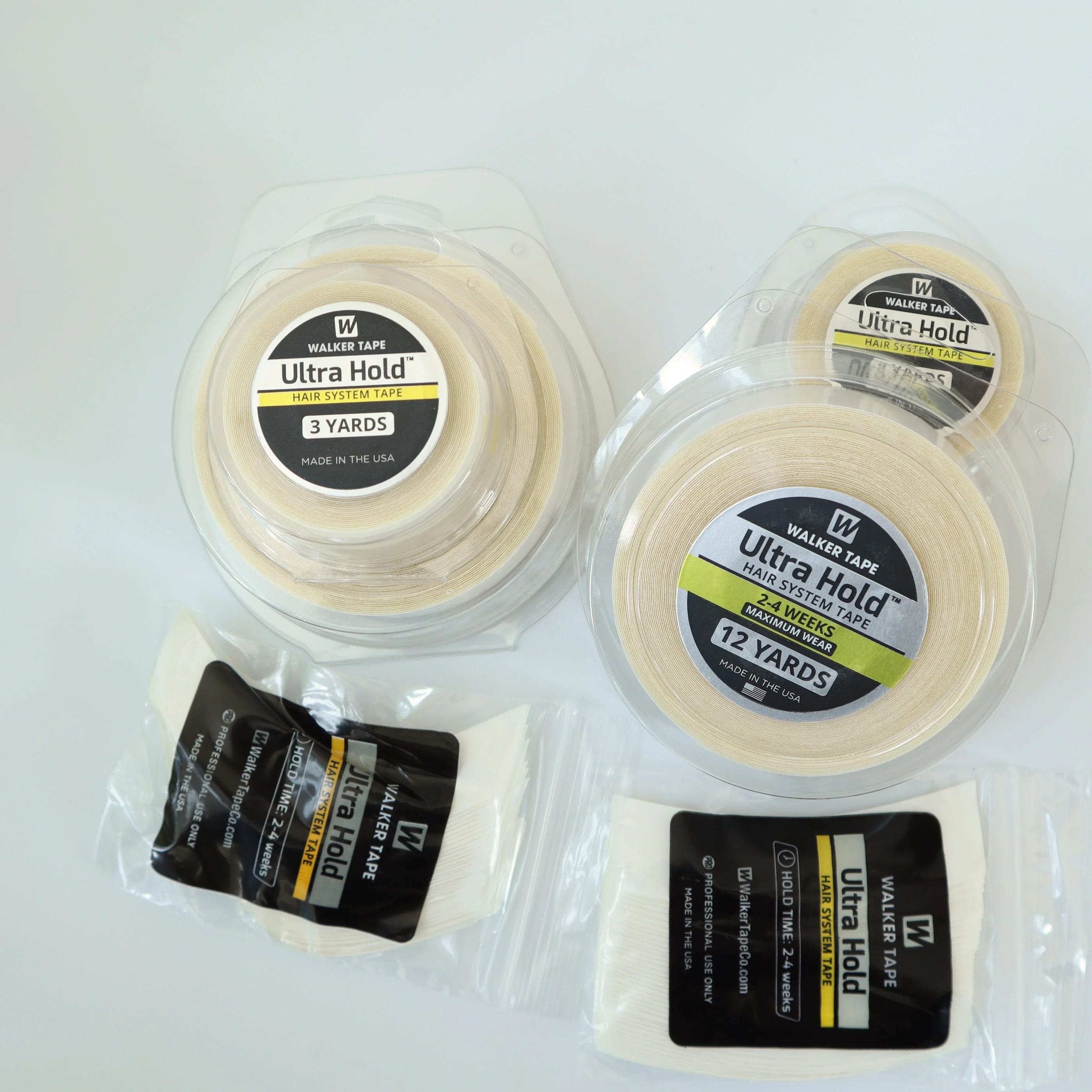 Ultra Hold Bonding Roll Tape for Toupee Hair Piece Strong Waterproof wig tape Adhesive Support Tape