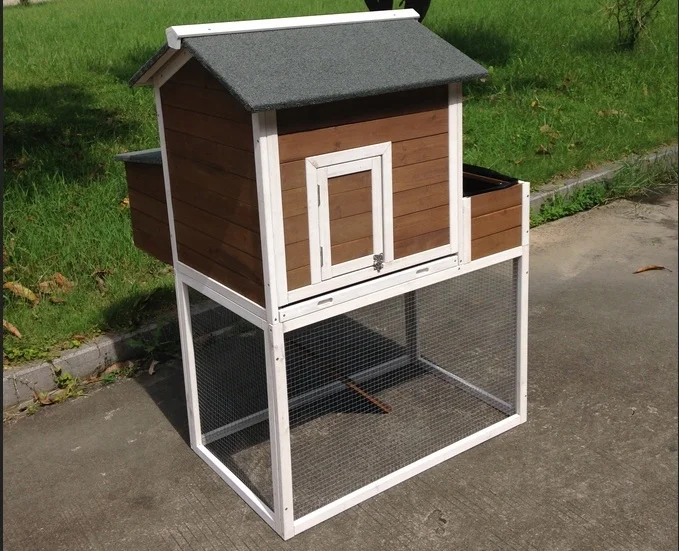 wooden chicken coop