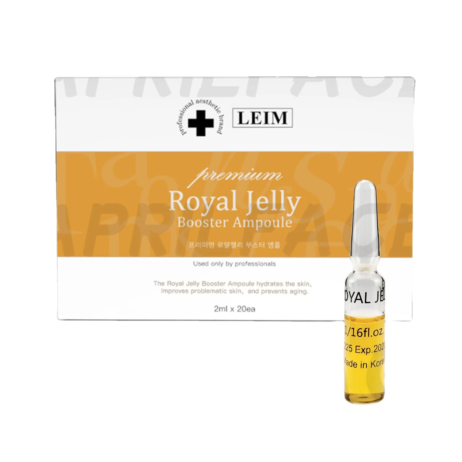 Derma Pen Serum Microneedle Treatment  ampoule for meso therapy propolis booster ampoule  KIT 20  x 2ml