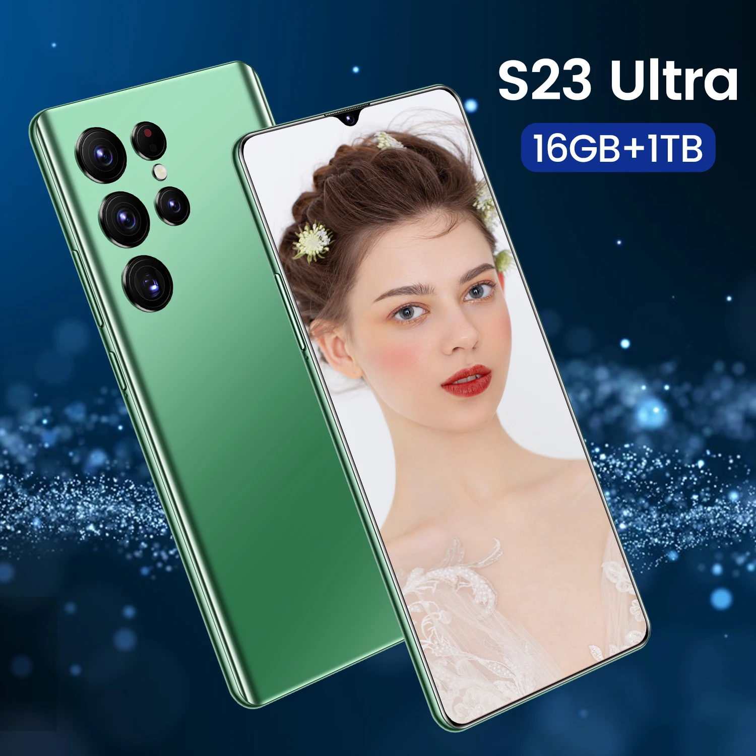 2023 New S23UItra Smart 5G Mobile Phone 16GB Running 1TB Saving Large Memory 7.2 quot Hot Android 12.0 Mobile Manufacturer