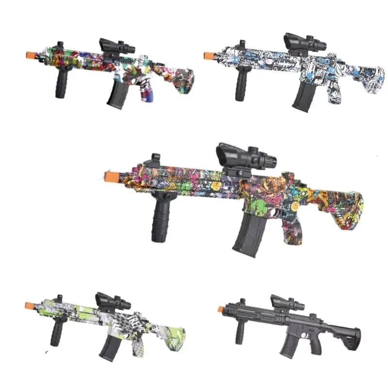 Оптовая Продажа с фабрики Черный игрушечный пистолет Новый M416 со снайпером