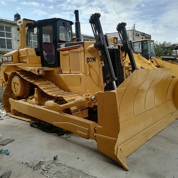 Японская конструкция CAT бульдозер CAT D7H оригинальная гусеница D7H бульдозер б/у CAT бульдозер D7 D7R D7G D7H низкая цена