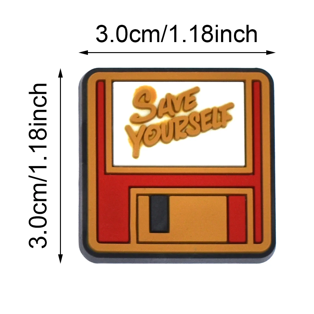 Wholesale Luxury Designer Pvc & Rubber Shoe Charms Custom Button & Applique Decorations For Shoes & Clogs