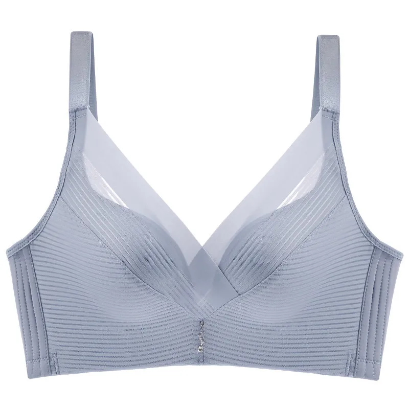 Wholesale New Latex Traceless Underwear No Steel Ring Comfortable Push-up Sleep Bra