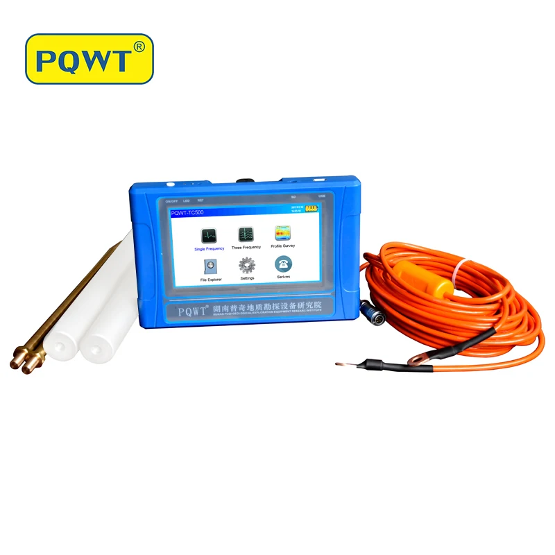 PQWT TC500 Deep Underground Water Detector Well Logging Equipment For Water Detection 500m