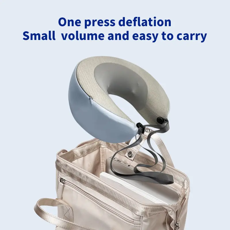 Neck Massager with Heat Cordless Deep Tissue  Massage Pillow for Neck Traps Back and Leg Pain Relief Gifts for Men Women Mom Dad