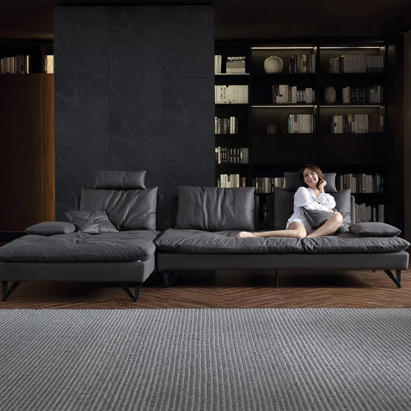 Modern Luxury Microfiber Velvet L Shape Sofa Set Furniture Hotel Couch Bed Lounge Suite Washable Corner Sofa With Fabric