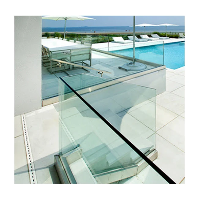 China manufacturer Custom Stainless Steel Pool Fence Side Mount Glass Spigot Holder Post Complete Set of Custom Safety Rails