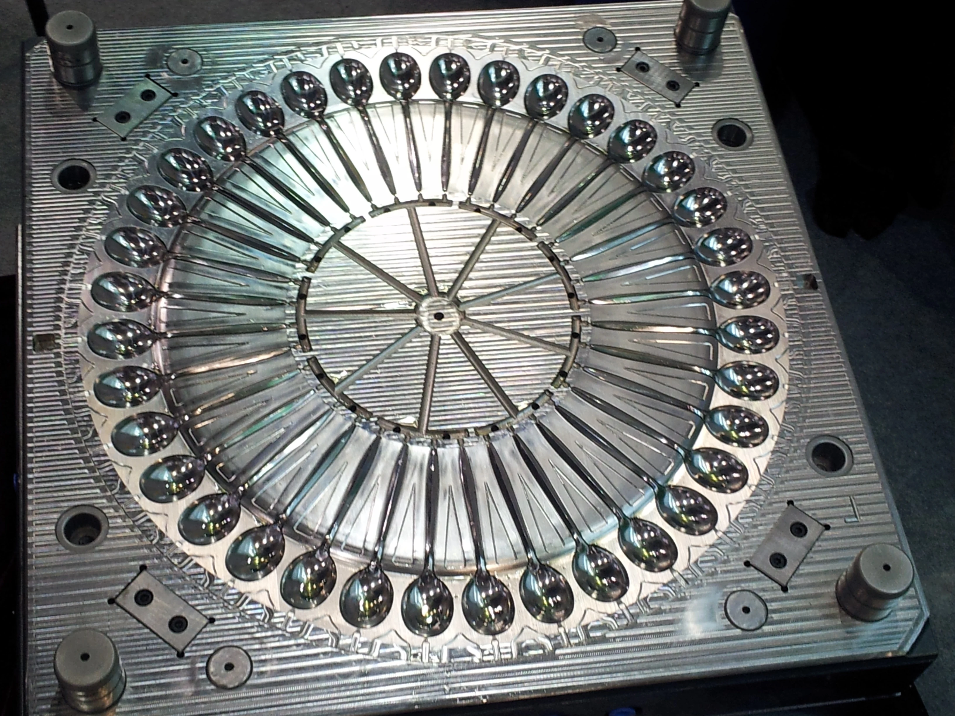 automatic servo disposable small pla coffee spoon making machine