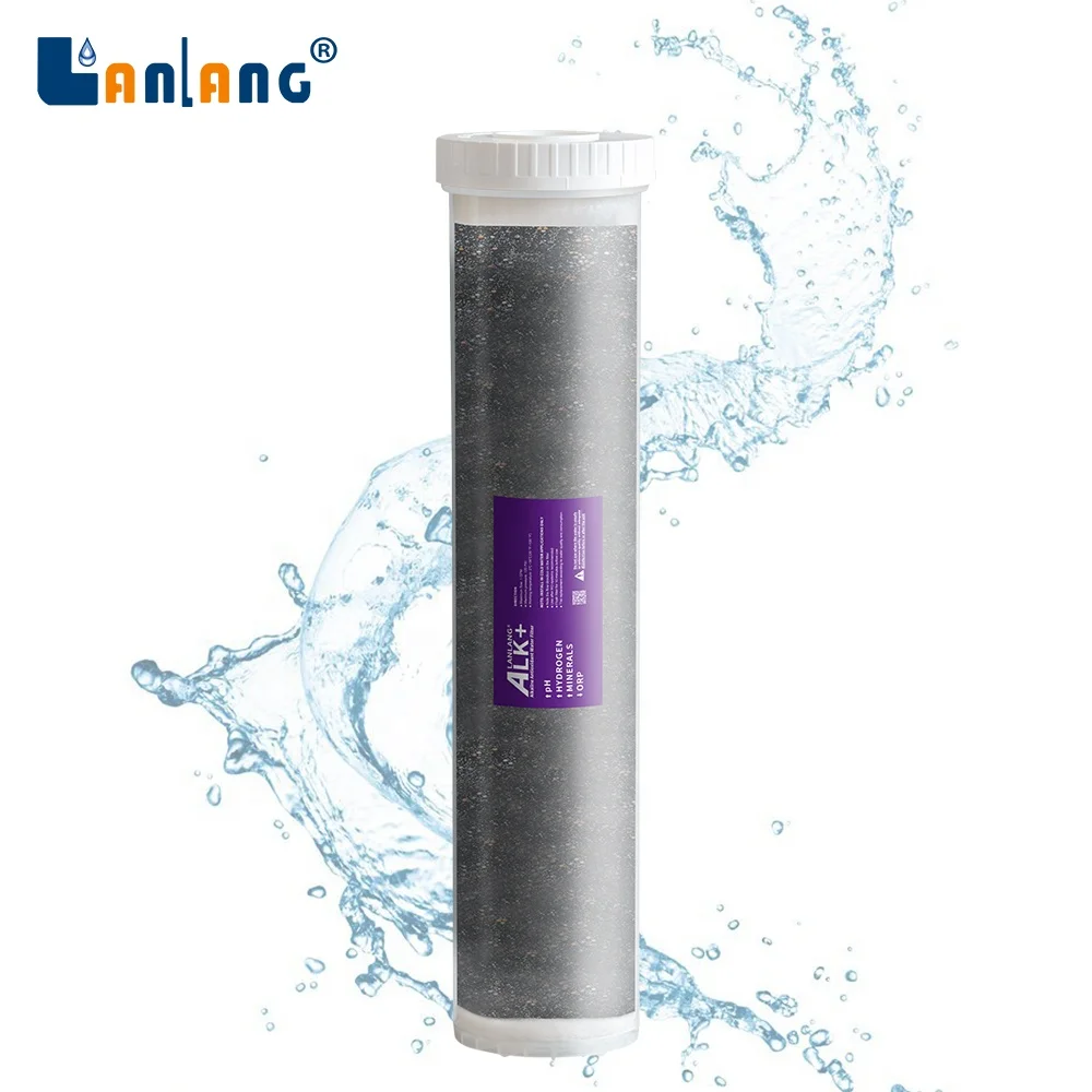 20 inch inline activated carbon coconut shell alkaline water filter cartridge replacement orp alkaline water filter