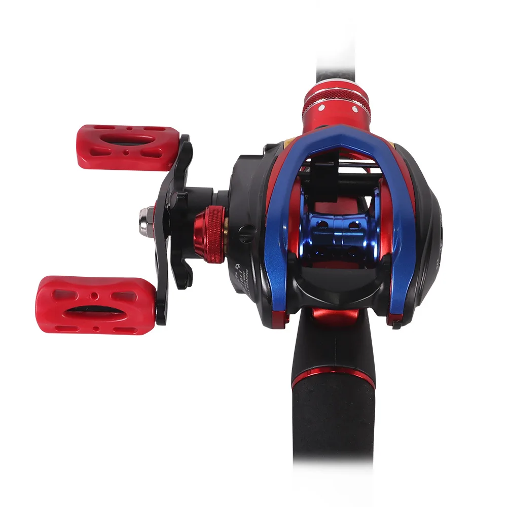 KN200 Long casting distance 19+1BB 8.5:1 GEAR RATIO Full metal Coil Baitcasting Fishing Reel of Freshwater Fishing wheels