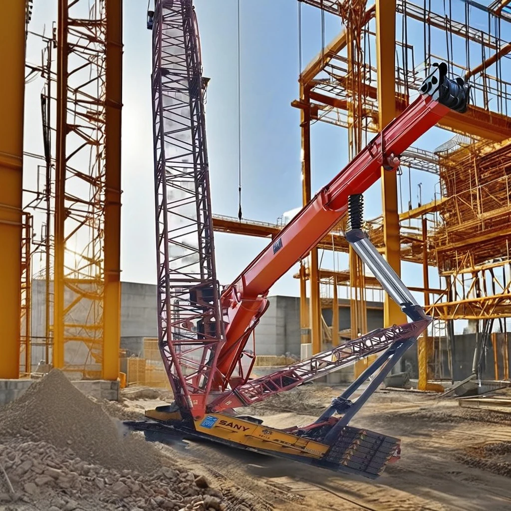 New Design Fashion Crawler Crane Manufacturers Sany Heavy Industry Scc6500 Crawler Crane