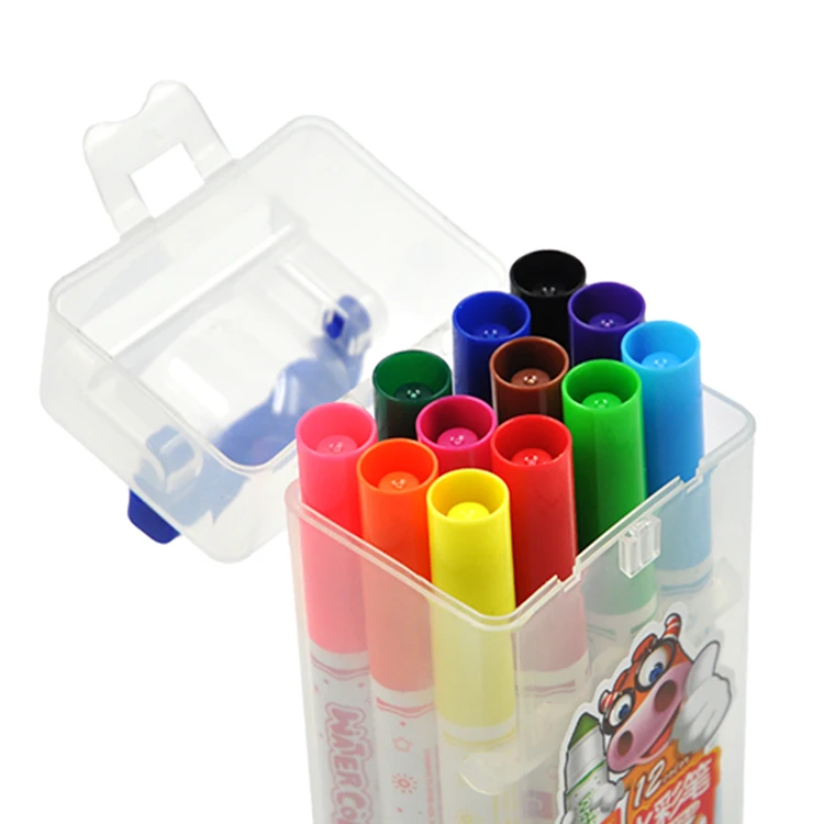 Hot new design crayon color pencil watercolor pen set for children