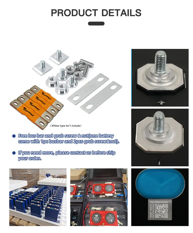 16pcs 4pcs 3.2V 280Ah Lithium Phosphate Solar Storage Lifepo4 Battery