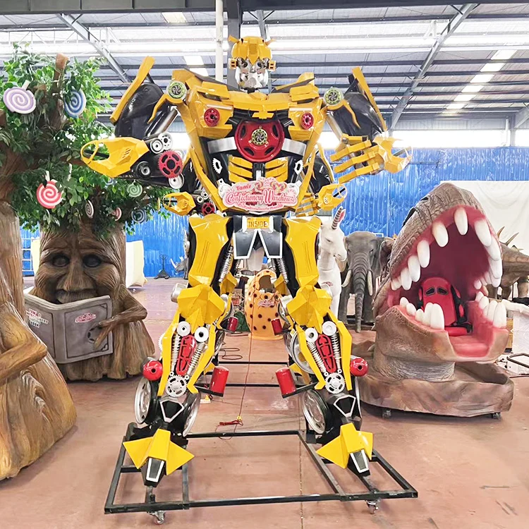 High Simulation Life Size Customized Size Big Animatronic Robot Man Statue