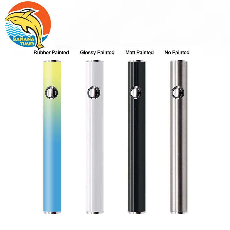 Custom color e cig battery 510 thread rechargeable pen battery for cartridge custom box battery vaporizer