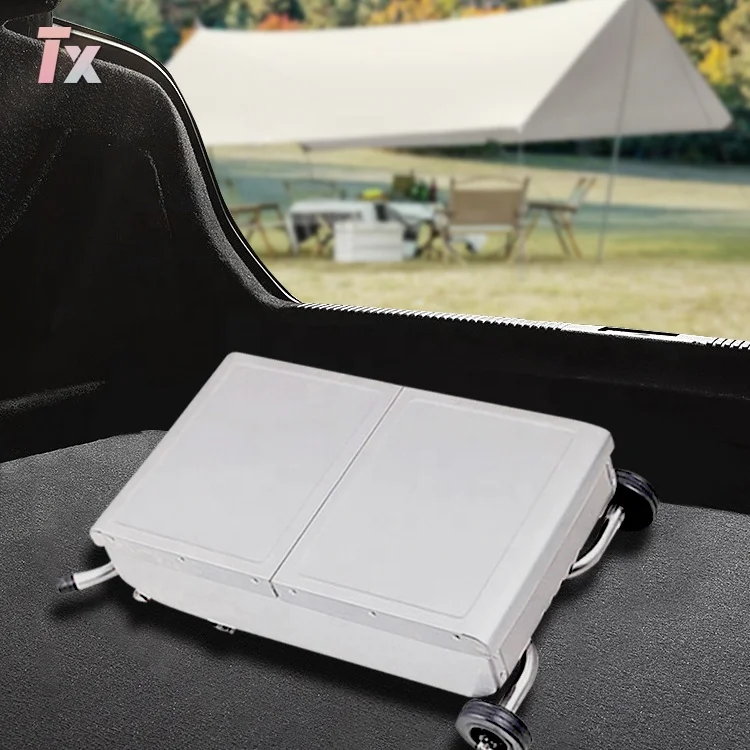 Outdoor Camping Barbecue Folding Portable Charcoal Bbq Grill