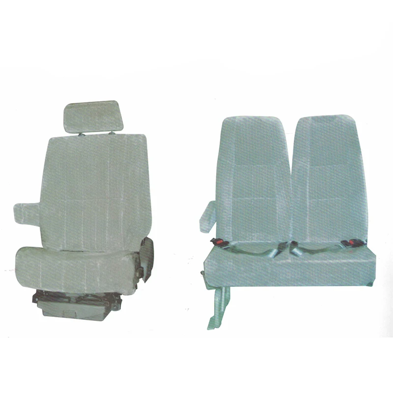 Wholesale bus passenger seat cheap woven design fabric seat for Toyota Coaster