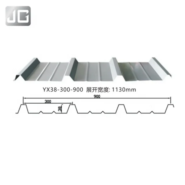 Steel Structure Building Roofing Wall Sandwich Panel Metal Color Decking Tiles Sheets