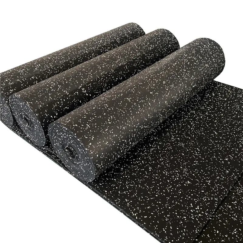 Noise reduction tiles Rubber gym floor mats for indoor
