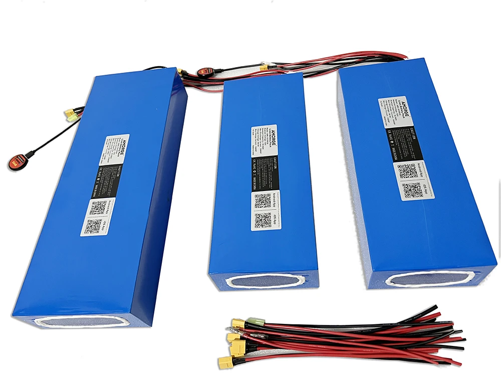 Литиевый аккумулятор Amorge на заказ 40 А Bluetooth BMS 72 в 33 6 Ач для скутера электрического велосипеда электровелосипеда