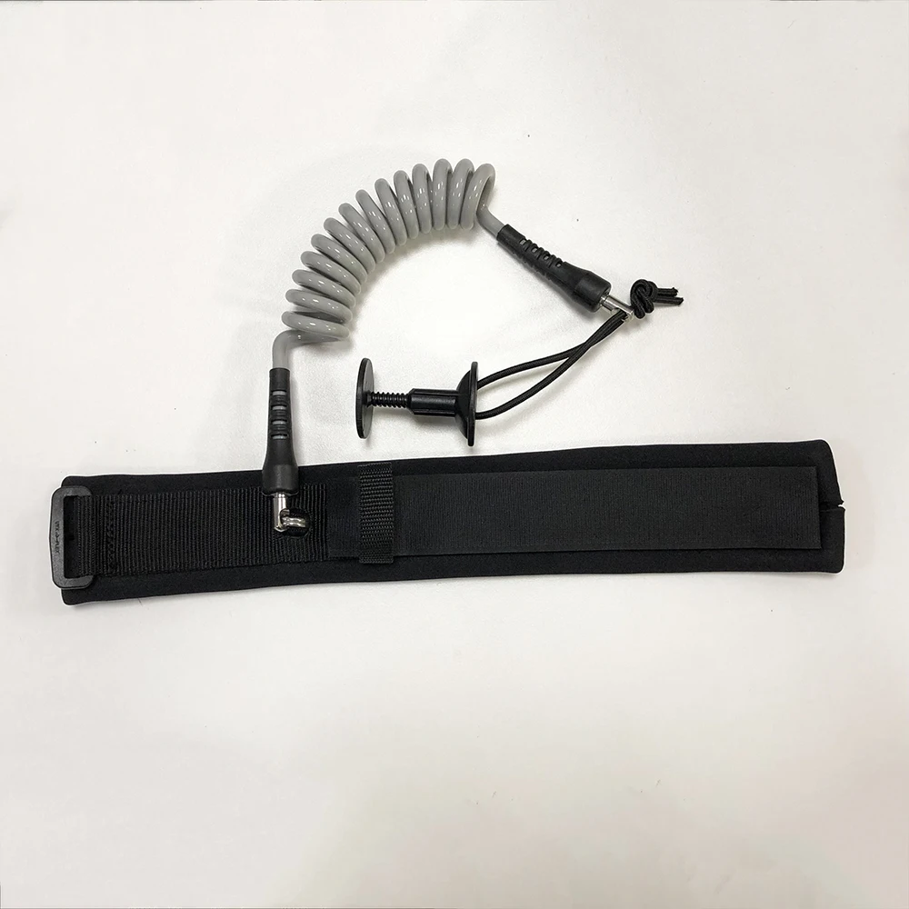 SR Surf Paddleboard Paddle Leash SUP Surfing Board Coiled Ankle Foot Leg Rope