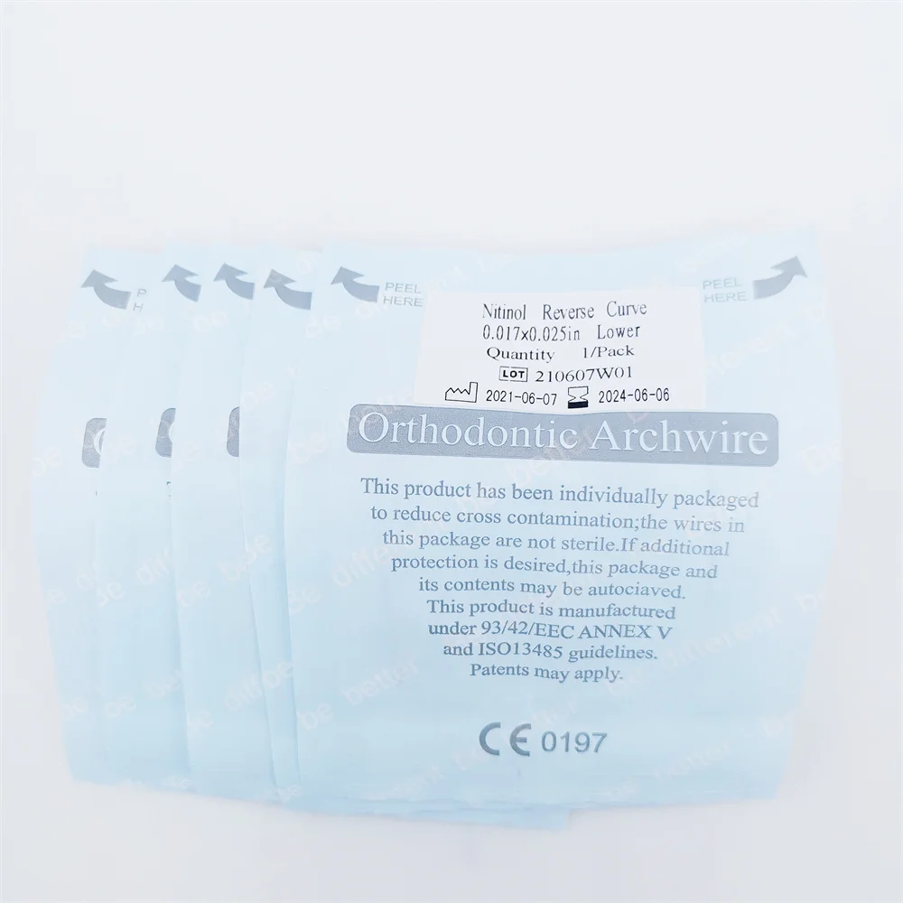 
Orthodontic NITI Reverse Rectangular Arch Wires of RS MEDICO 