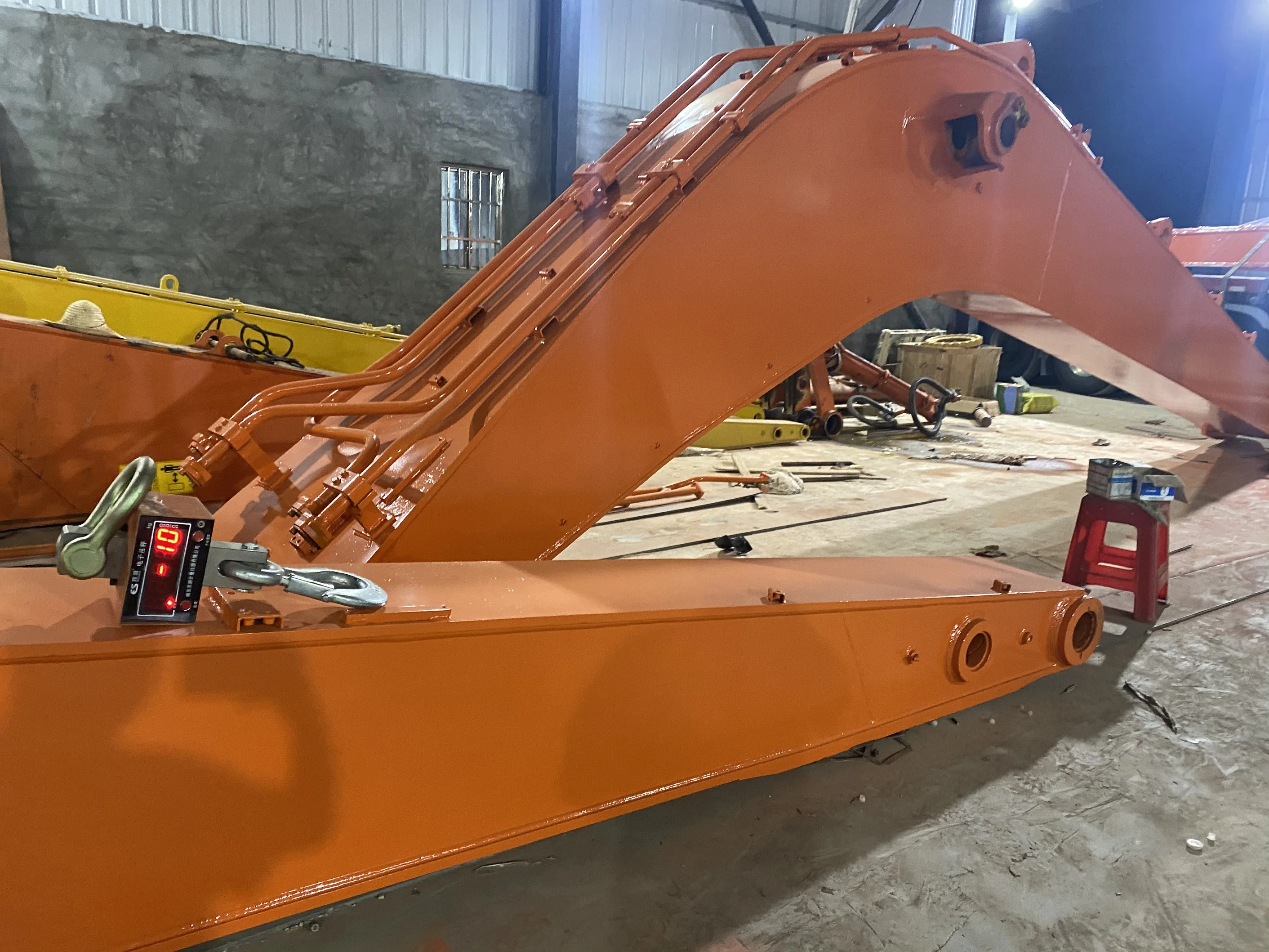 Стрела и ковш для погрузчика cat 980 желтая стрела строительной