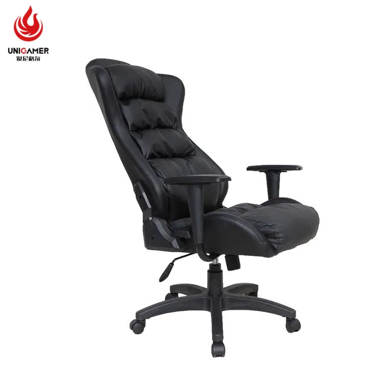New design comfortable PVC leather computer racing gaming chair gamer 160 degree adjustable with fixed armrest