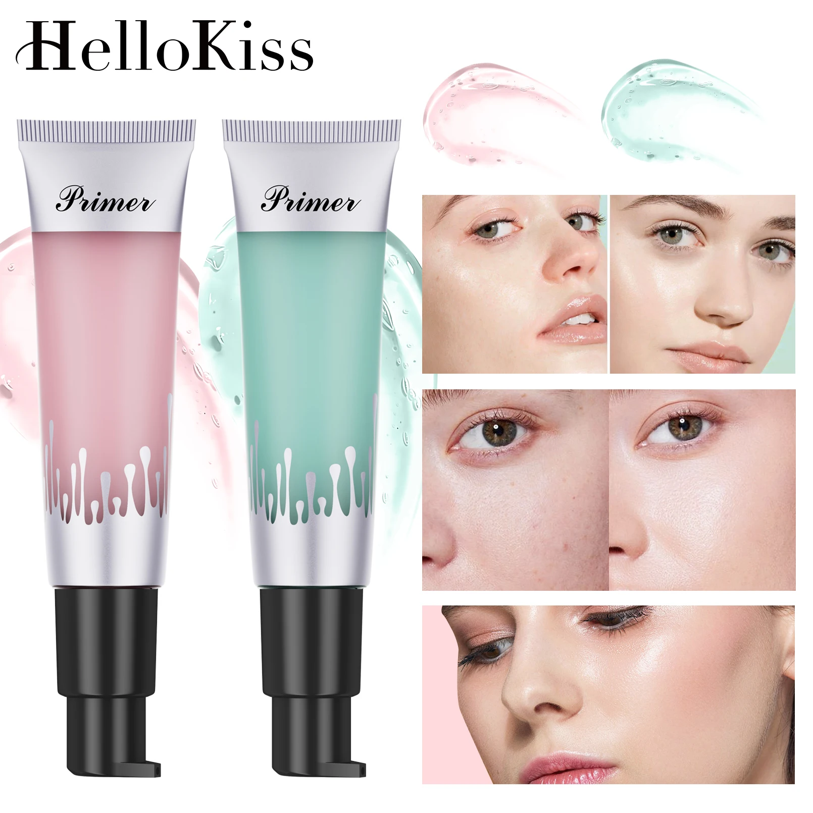 Cosmetics Illuminating Face Primer Hydrating Lightweight Long Lasting Natural Face Base Primer Makeup