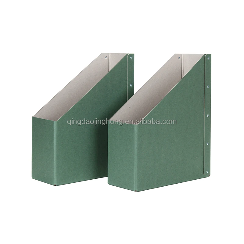 File Organizer Paper Storage Folding File Box Office Handmade File Box