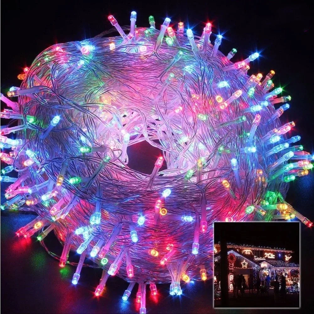 Garland LED String Fairy Holiday Lights 10M 20M 30M 50M Wedding Home Christmas New Year Decoration LED String Lamp