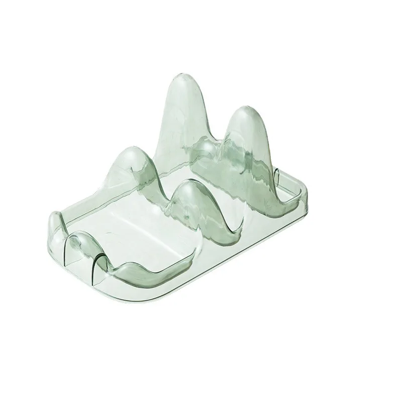 Kitchen Pot Lid Rack Countertop Sitting Storage Holder For Spoon Cooking Spatula Bracket Organizer Pot Lid