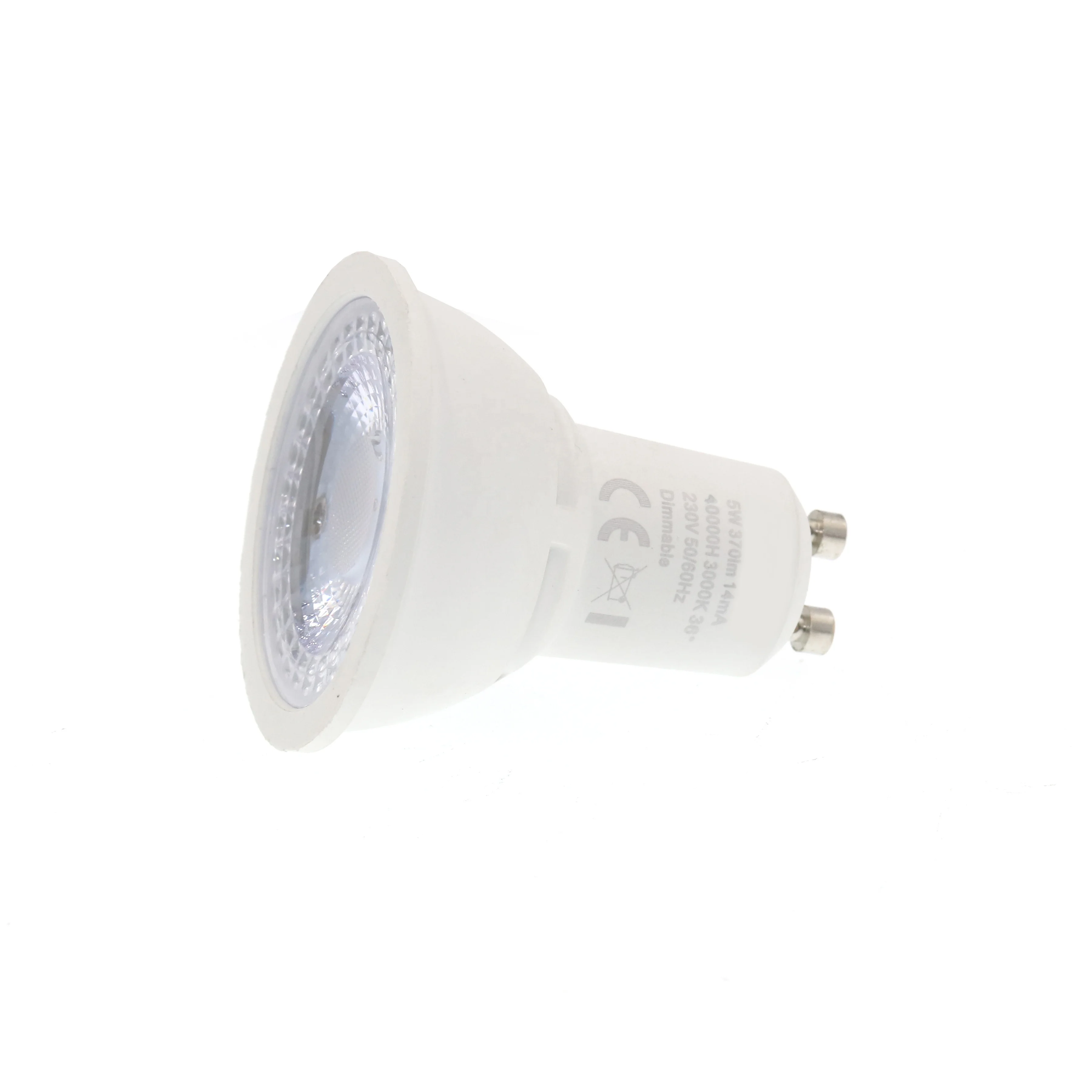 GU10 Spotlight bulb Aluminium IP44 Led Spot Lamp Light Flicker Free Cob Gu10 Led Bulb 5W Dimmable Gu10 Spotlight
