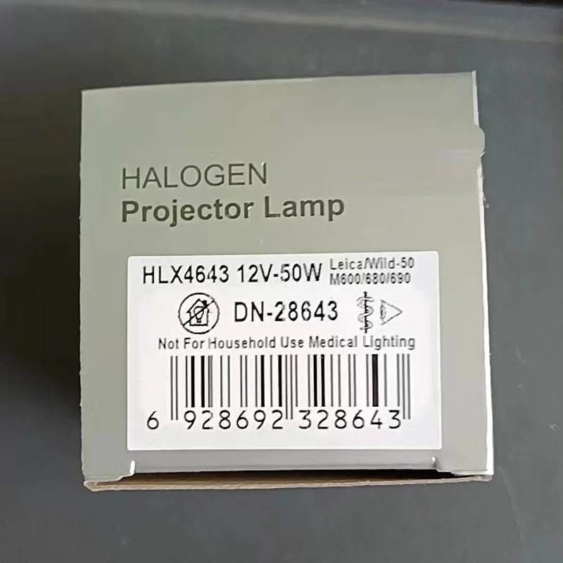 HoneyFly HLX4643 галогенная лампа 12 В 50 Вт теплый белый DN-28643 дикий 384-643 свет офтальмологический микроскоп осветительная