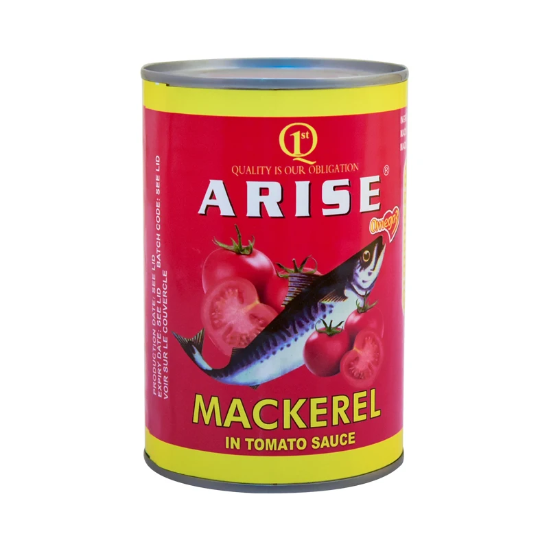 China factory direct tin mackerel in tomato sauce hot selling in Ghana