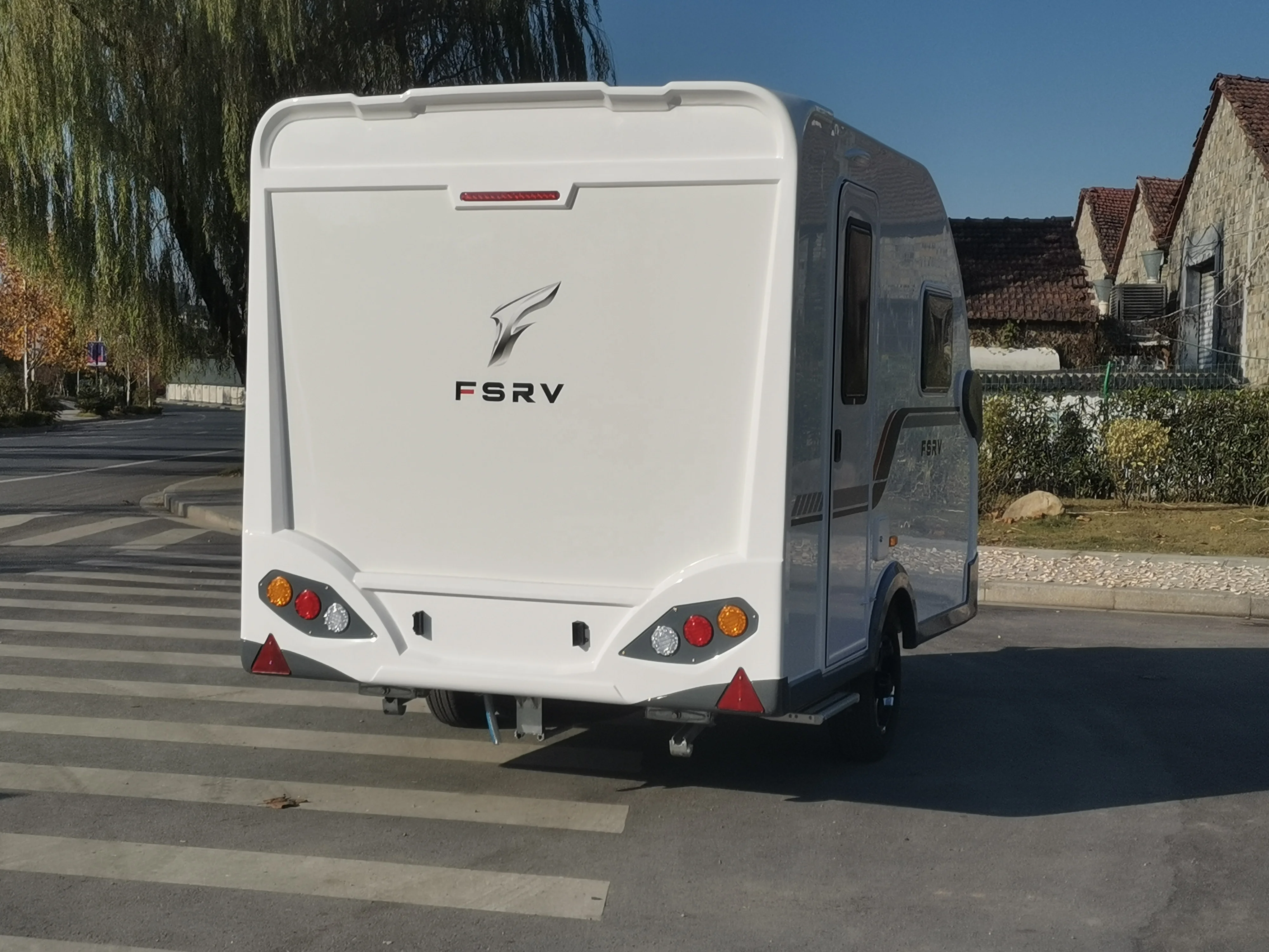 customized Popular Campers Motorhomes Caravans Rv Travel Trailer Made In China