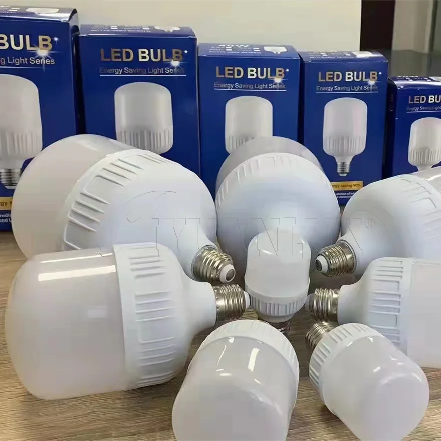 Factory Price Wholesale 220V 10W 15W 30W 40W 50W 60W  B22 E27 Led Bulb Light Rechargeable Other Lighting Light Bulbs for Home