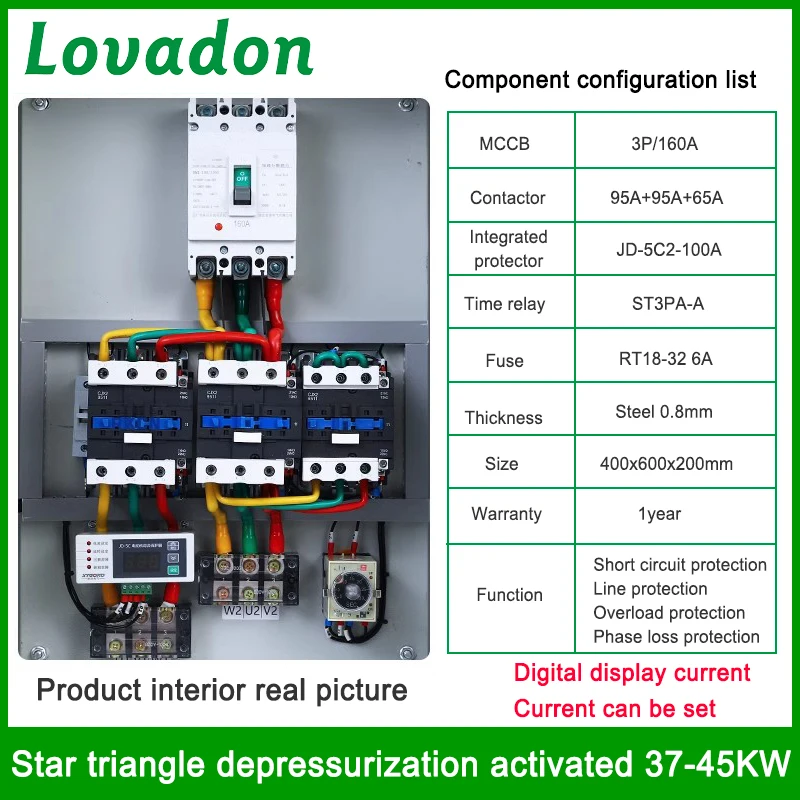 Professional Factory Made Three-Phase Motor Control Box Wireless Remoteremote Control Box