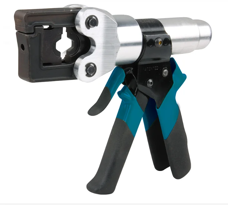 ZUPPER HT-150 Mini Type Hydraulic Hand Cable Crimping tool with safety system insid Turn-over working clamp head